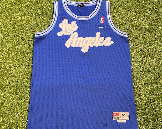 Vintage Los Angeles Lakers Kobe Bryant #8 Jersey Nike Size Medium M NBA Basketball California Black Mamba Classic Throwback Magic Lebron 00s