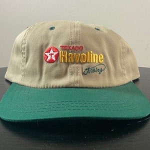 Vintage Texaco Havoline Racing Snapback Hat Cap Inko OSFA NASCAR Racing Daytona 500 1990s 90s