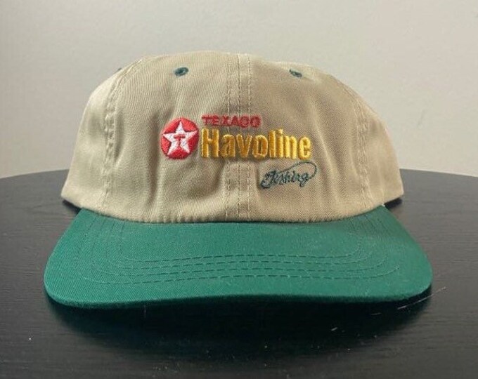 Vintage Texaco Havoline Racing Snapback Hat Cap Inko OSFA NASCAR Racing Daytona 500 1990s 90s
