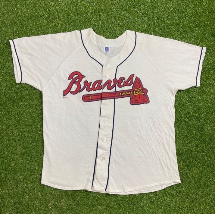 Braves Deion Sanders Authentic Signed White Majestic Coolbase