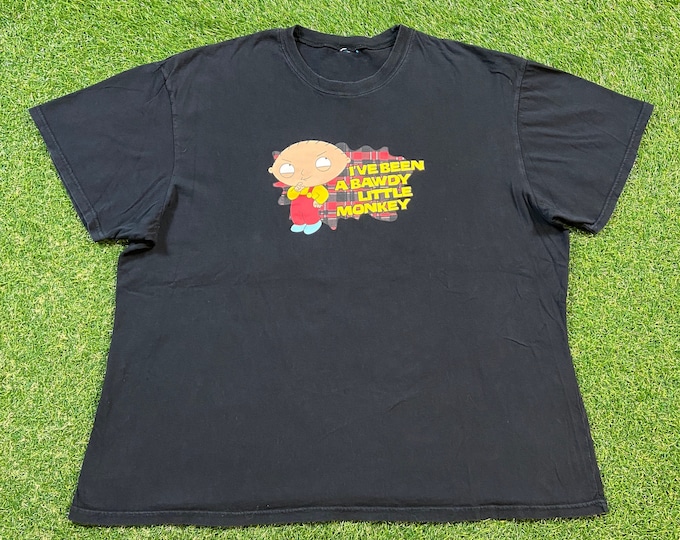 Vintage Family Guy T Shirt Tee Size XXL 2XL Stewie Griffin South Park Classic Adult Cartoon Animation Satire Comedy Comedy Central 00s