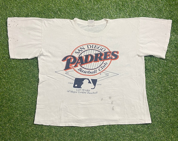 Vintage San Diego Padres T Shirt Tee Size Xtra Large XL MLB Baseball California 1990s 90s