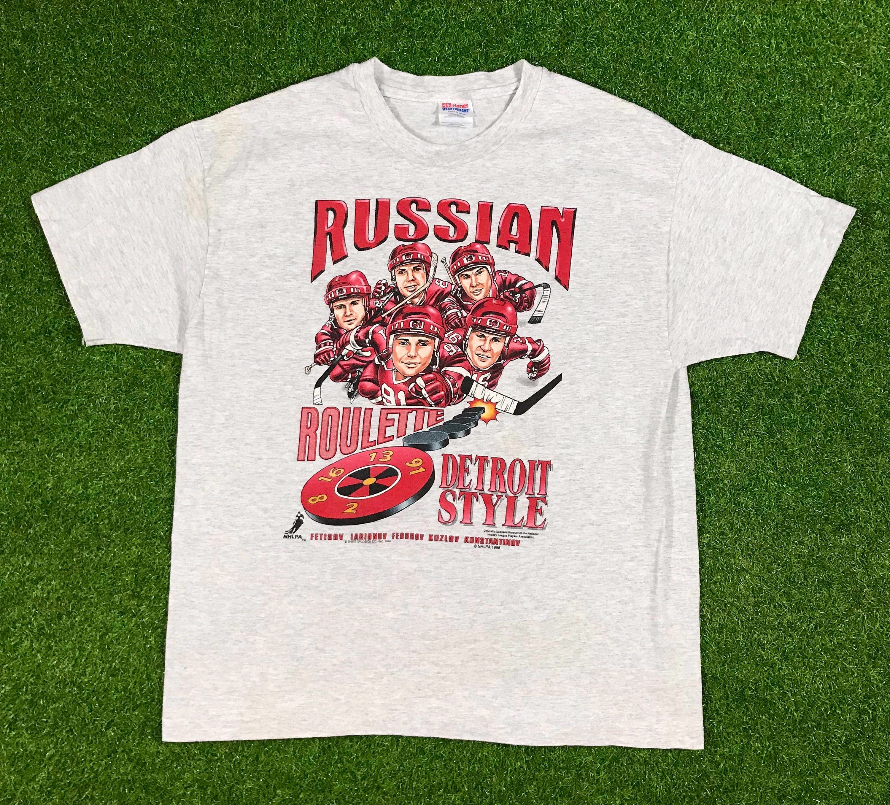 Vintage Accept Russian Roulette T-Shirt