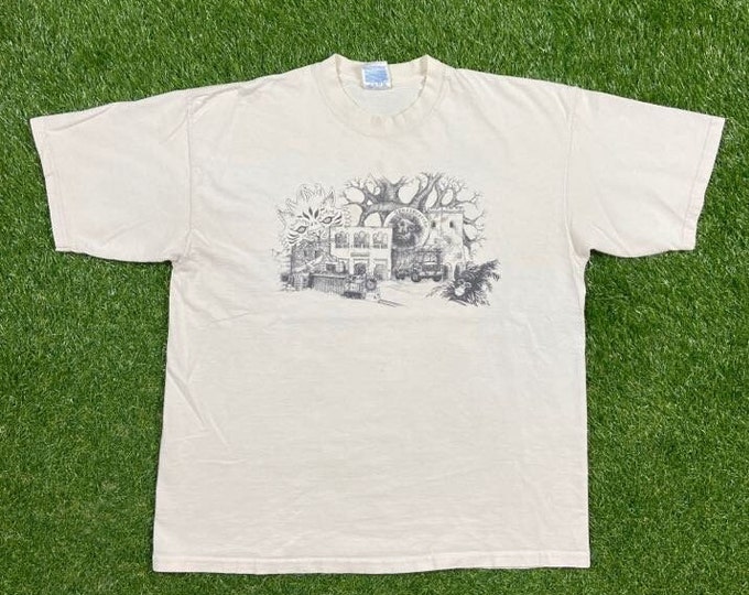 Vintage The Big 5 Cast Member Disney T Shirt Tee Xtra Large XL Animal Kingdom Walt Disney World Classic Magic Kingdom Mickey Mouse 1990s