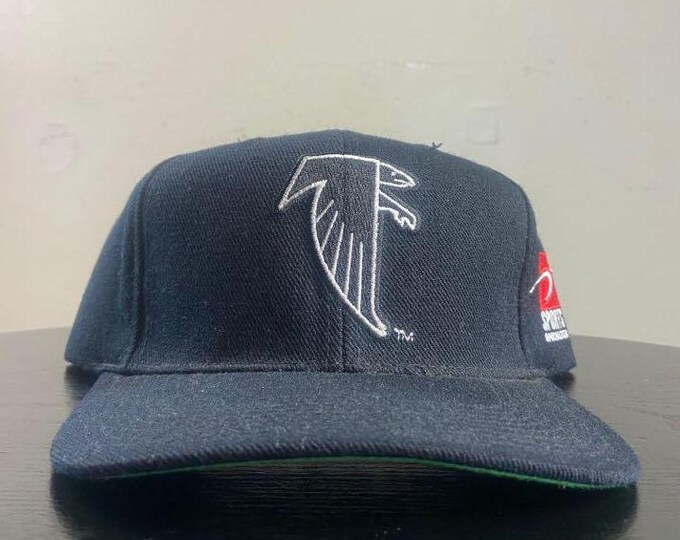 Vintage Atlanta Falcons Snapback Hat OSFA Dirty Bird NFL Football ATL Cap Georgia 1990s 90s