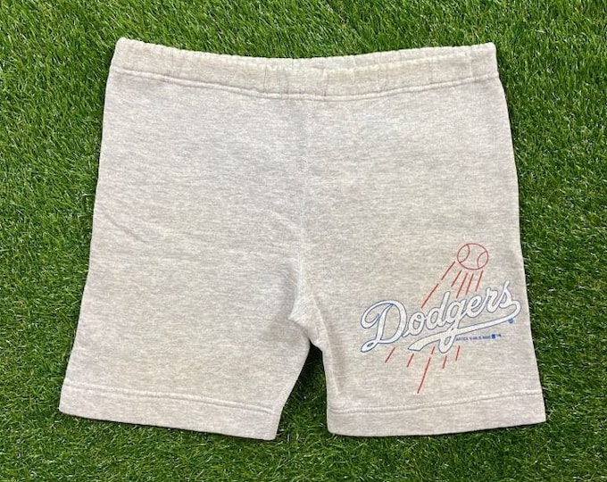 Vintage Los Angeles Dodgers 1998 Sweat Shorts Artex Size Medium MLB Baseball LA 1980s 1990s M California