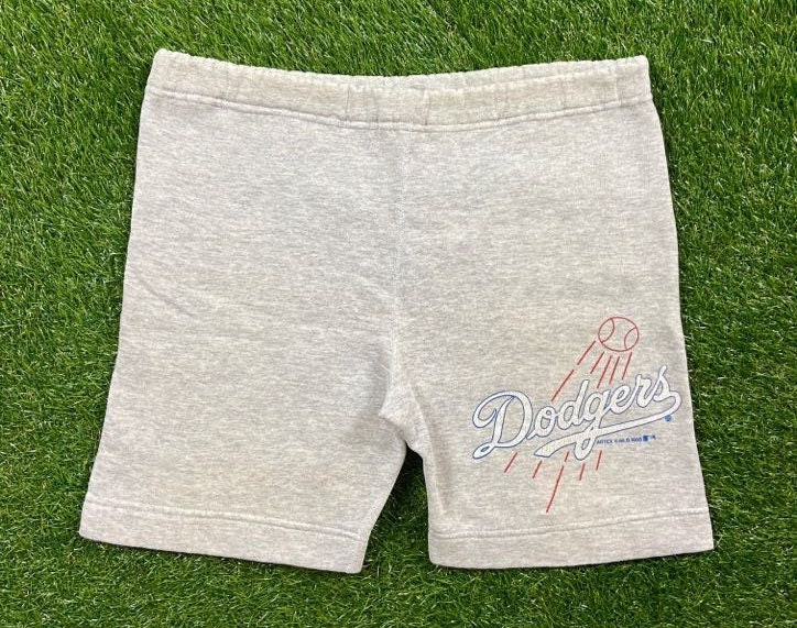 LegacyVintage99 Vintage Los Angeles Dodgers 1998 Sweat Shorts Artex Size Medium MLB Baseball La 1980s 1990s M California