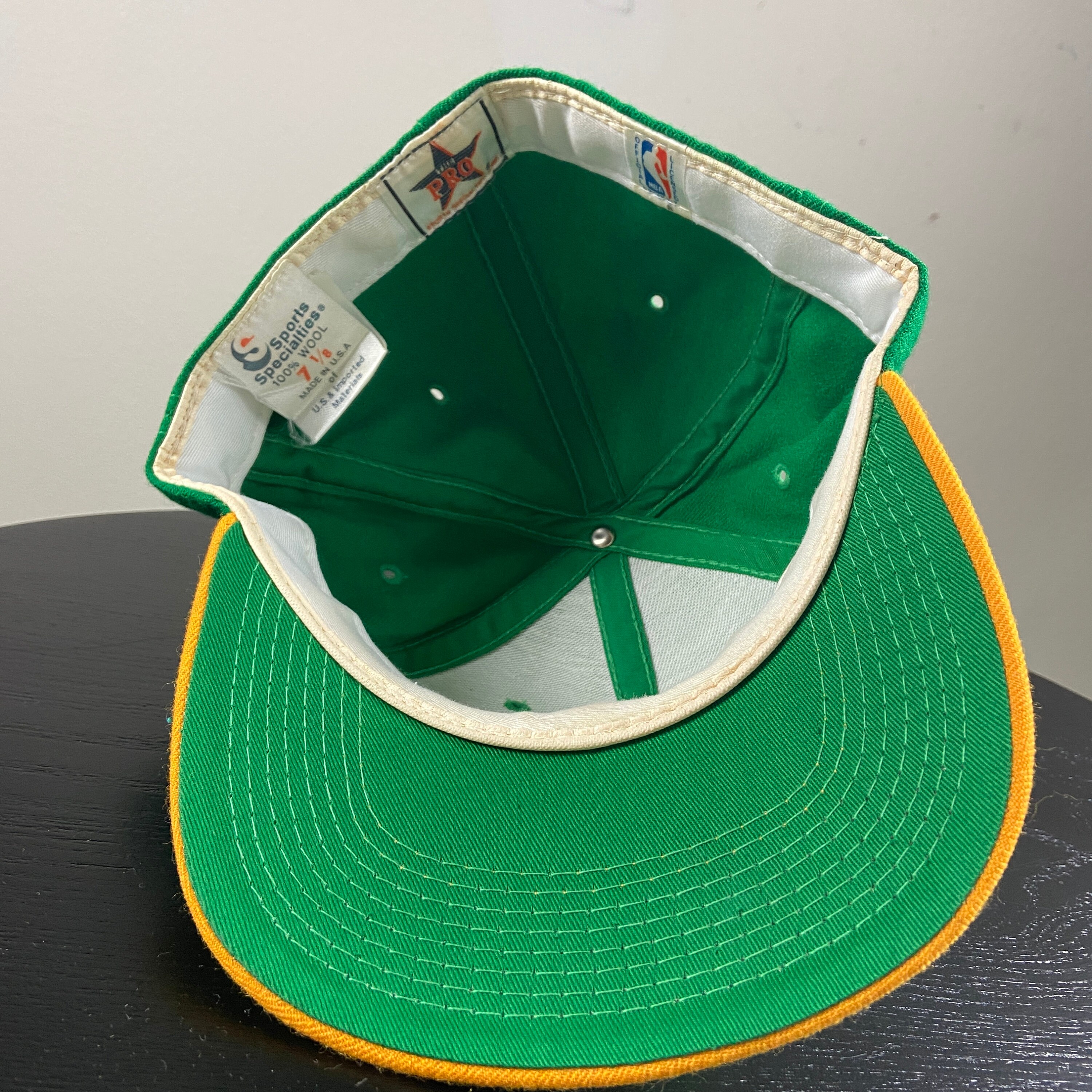 Vintage Boston Celtics Snapback Hat Cat Sport Specialties OSFA -  Norway