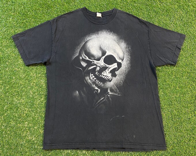 Vintage Ghost Rider T Shirt Tee Size Xtra Large XL Marvel Comics Classic Film Avengers X Men Spider Man Iron Man Super Heroes Marvel Series