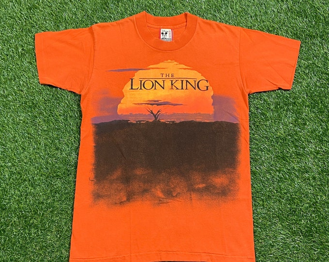 Vintage The Lion King T Shirt Tee Made USA Size Medium M Walt Disney World Mickey Mouse Magic Kingdom Hakuna Matata 1990s 90s
