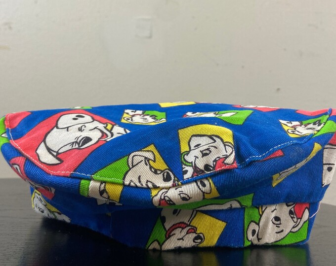 Vintage 101 Dalmatians Hat Youth Size Classic Disney Film Walt Disney World Disneyland Magic Kingdom 1990s 90s Kids Children