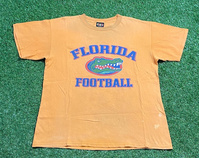Vintage Florida Gators T Shirt Tee Size Large L NCAA College Football UF University of Florida 1990s 90s