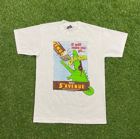 Vintage Hersheys Chocolate 5th Avenue T Shirt Tee Fruit of the 