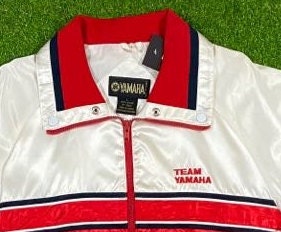 Vintage YAMAHA Team Yamaha Racing Sports Orange Jacket Size