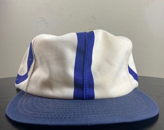 Vintage Indianapolis Colts Snapback Hat NFL Football Indiana Peyton Manning 1990s 90s