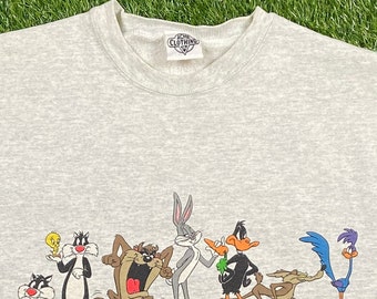 Vintage Looney Tunes Crewneck Sweatshirt ACME Clothing Co Size
