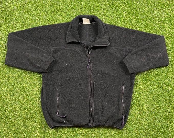 Vintage Rei Fleece Sweater Size Medium Classic Sportswear Outdoor Wear 1990s 90s Warm Winter Snow