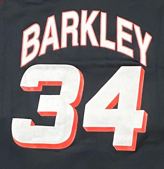 Vintage Phoenix Suns Charles Barkley #34 Jersey Champion Made USA