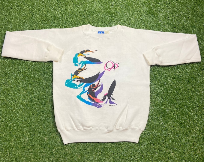 Vintage Ocean Pacific Crewneck Sweatshirt Size Medium M Surfing Gear California Ocean 1990s 90s Pull Over Oversized