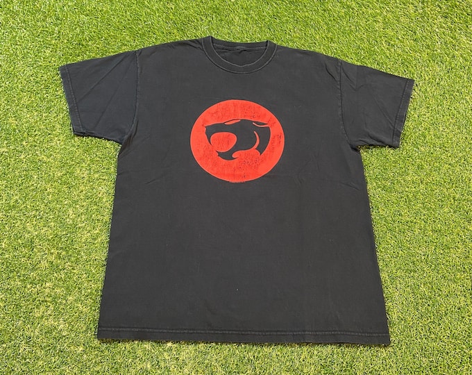 Rare Vintage ThunderCats T Shirt Tee Size Large L Animation TV Classic American Anime Original 1980s 80s