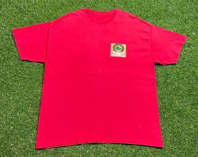 Vintage Wadadli Gold Beer T Shirt Tee Size Xtra Large XL Larger Beer Caribbean Island Antigua 1990s 90s