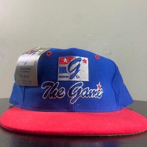 Vintage The Game Snapback Hat OSFA Classic Sportswear Gear Athletic Cap 1990s 90s