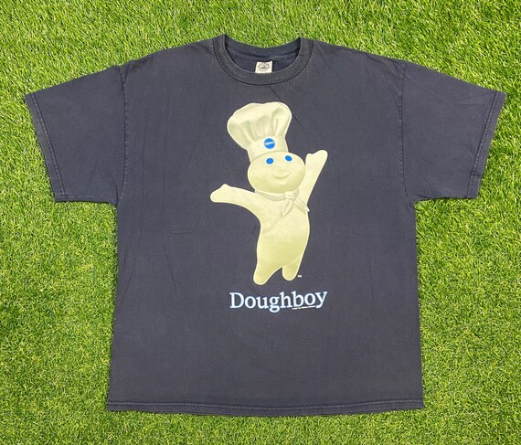 Vintage Pillsbury Dough Boy T Shirt Tee 