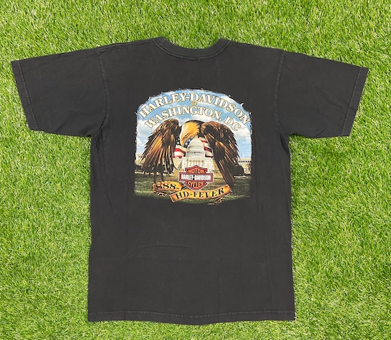Vintage Harley Davidson Rolling Thunder Washington DC HOG T Shirt