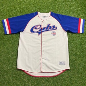 Vintage Chicago Cubs Jersey Size Xtra Large XL MLB Baseball Wrigley Field Illinois 1990s 90s