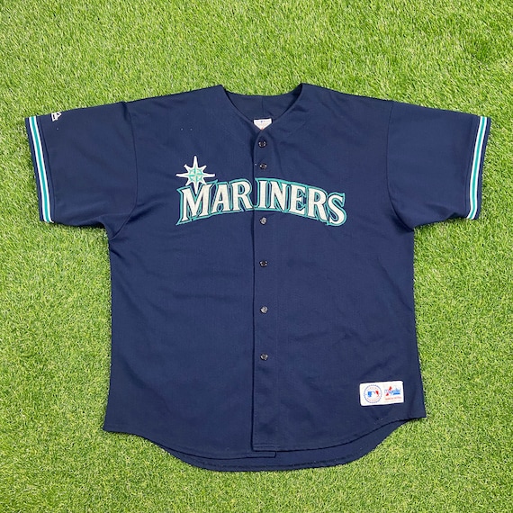 Vintage Seattle Mariners Ken Griffey Jr #24 Jersey Majestic