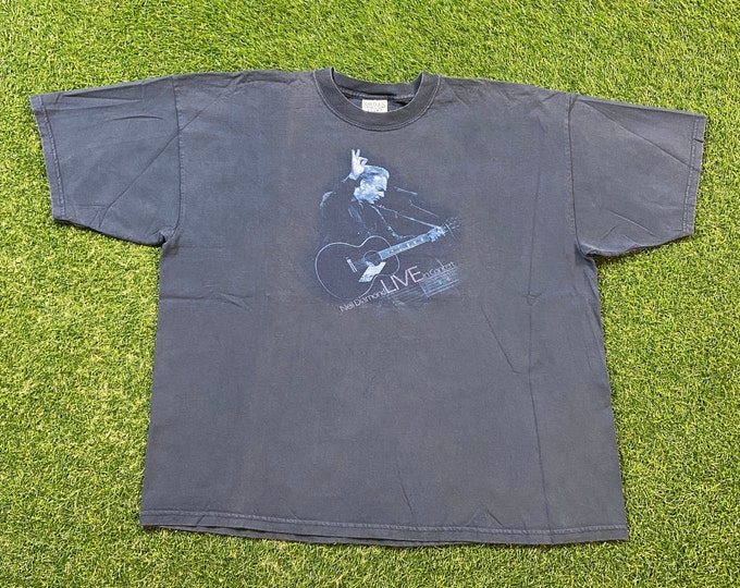 Vintage Neil Diamond T Shirt Tee Gildan Size XXL 2XL Classic Music Country Pop Music Authentic Tour Shirt 1990s 90s