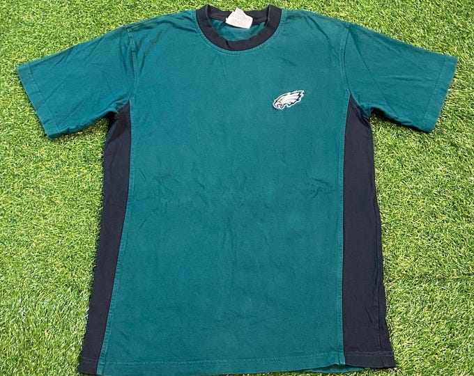Vintage Philadelphia Eagles T Shirt Tee Size Medium M NFL Football NFC Pennsylvania 00s