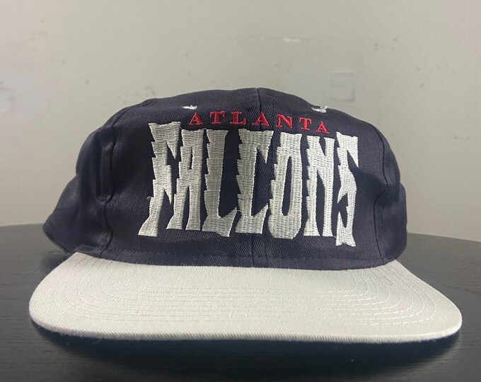 Vintage Atlanta Falcons Snapback Hat OSFA Dirty Bird NFL Football ATL Georgia 1990s 90s