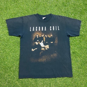 T-shirt Vintage Coil 'Unnatural History' 1990 - Taille L, Blanc, Occasion Très Bon état