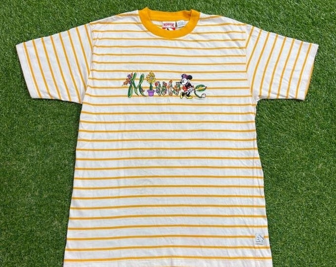 Vintage Minnie Mouse T Shirt Tee Mickey Inc Size Large L Walt Disney World Mickey Mouse Magic Kingdom WDW Disneyland 1990s 90s
