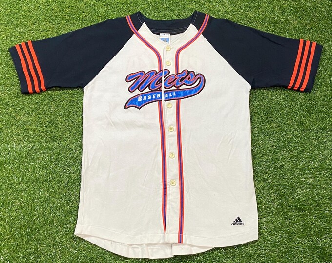 Vintage New York Mets Mike Piazza #31 Jersey Adidas Size Youth XL Classic Queens Ny National League MLB Baseball 1990s 90s