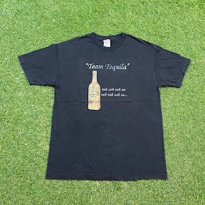 Vintage Jose Cuervo Team Tequila T Shirt Tee Size Large L Drink Alcohol Party Night Life Classic Liquor 1990s 90s