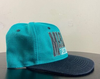 Vintage des années 90 Florida Miami Marlins MLB Kids Boys Youth Baseball Cap Snapback Hat - France