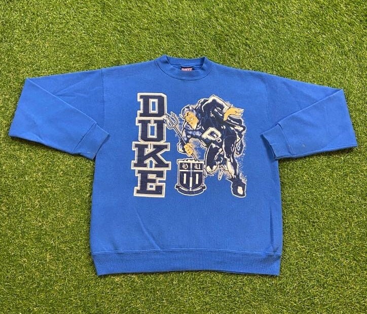 Duke Blue Devils Starter Sweatshirt NWT Vintage Duo Hood 90s