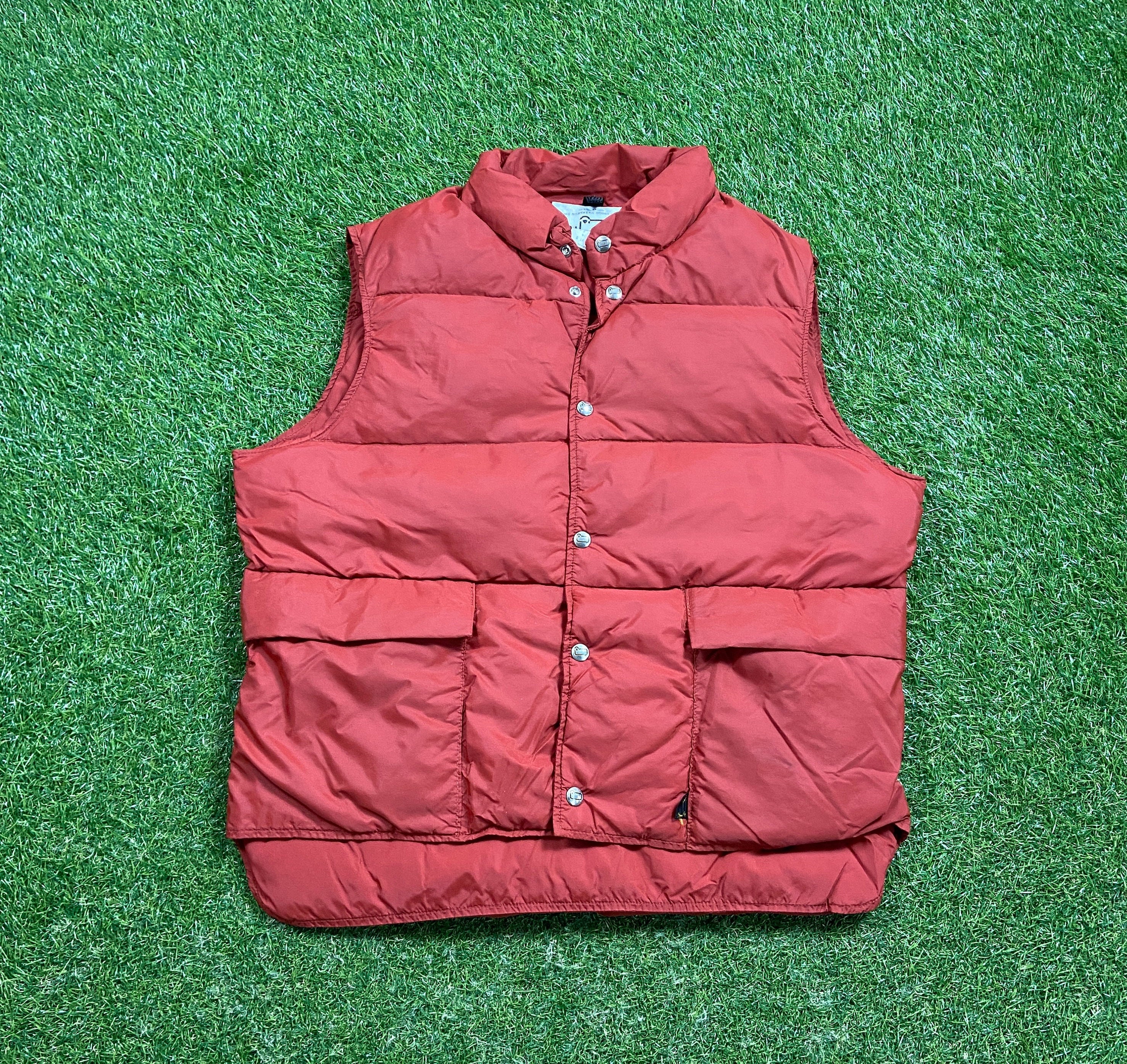 red down vest