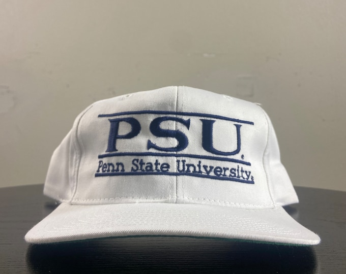 Vintage University of Penn State Nittany Lions Snapback Hat The Game OSFA NCAA College Football Pennsylvania 1990s Classic 90s