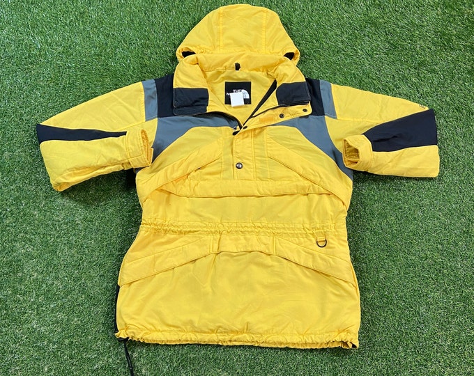 Vintage The North Face Parka Jacket Size Large L Hoodie Rain Coat Quality 90s Coat Hiking Parka Jacket Comfy 1990s Warm
