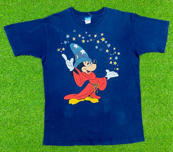 Vintage Fantasia Disney Mickey Mouse Tee T Shirt Xtra Large Made 