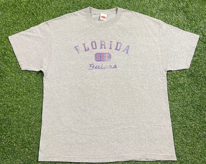 Vintage Florida Gators T Shirt Tee Campus Designs Size XXL 2XL NCAA College Football Uf University of Florida 1990s 90s