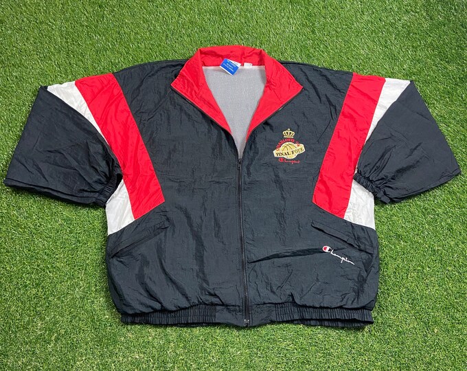 Vintage Final Four Charlotte 94 Jacket Champion Size XXL March Madness NCAA College Basketball Multicolor Sport Active Wear Classic 1990s