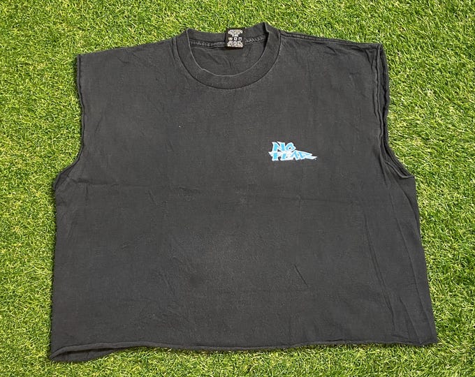 Vintage No Fear Gear Carolina Panthers T Shirt Tee Made USA Size Xtra Large XL American Made Brand Classic Street Wear NFL Football 00s