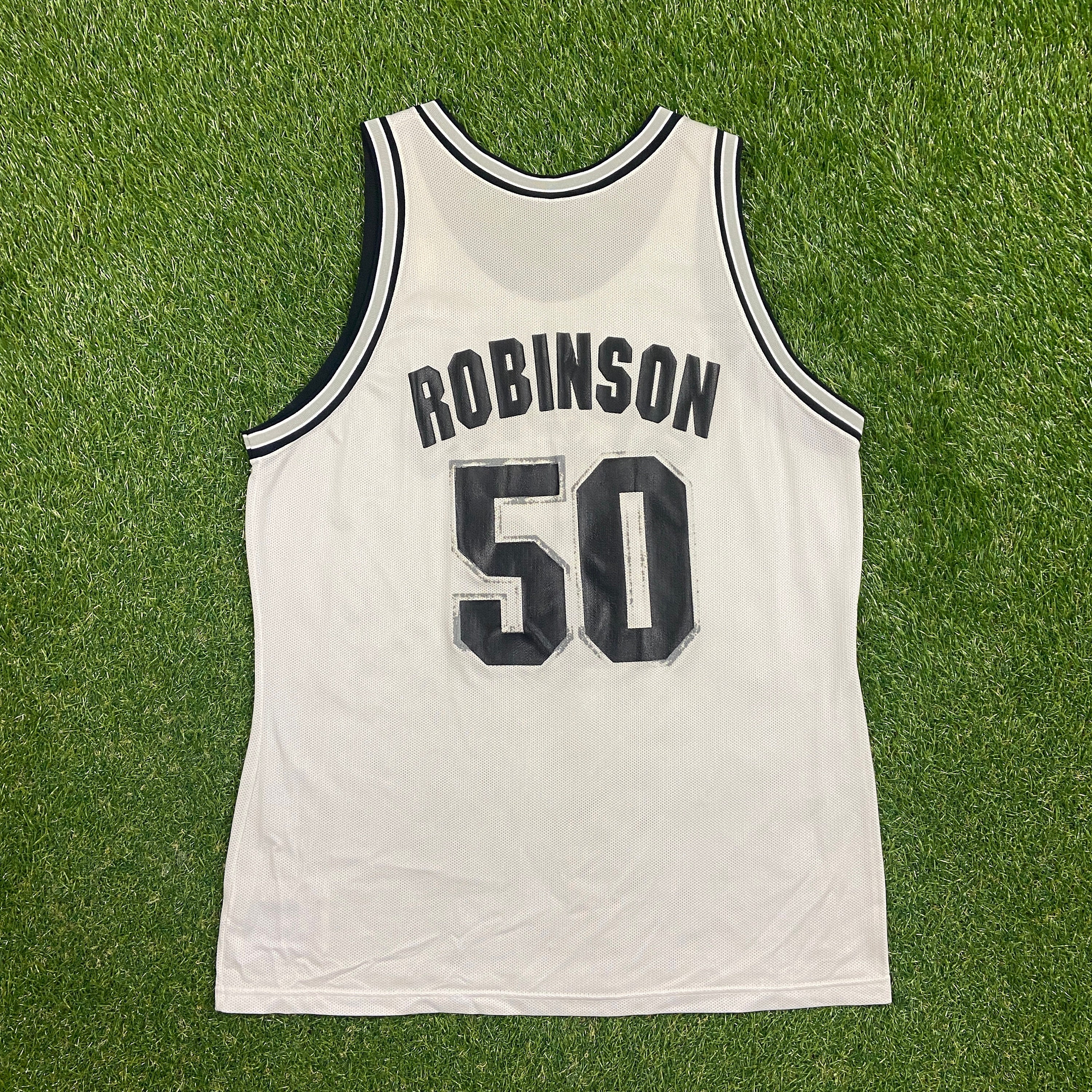 Vintage San Antonio Spurs David Robinson #50 Jersey Champion Made
