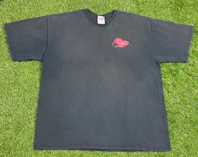 Vintage Nike Football T Shirt Tee Size XXL 2XL Just Do It Classic Air Jordan 1990s 90s