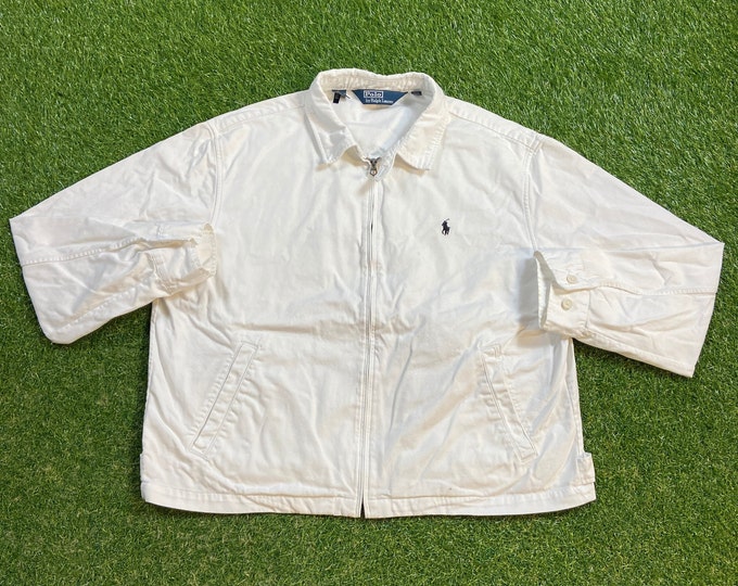 Vintage Polo Ralph Lauren Jacket Size XXL 2XL Designer Clothing 1990s 90s Rare Quality Fit