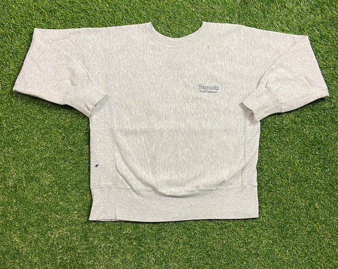 Vintage Britches Great Outdoors Crewneck Sweatshirt Size Medium M Quality 1970s Oversized Comfy Great Fit Made USA Original 70s Pull Over